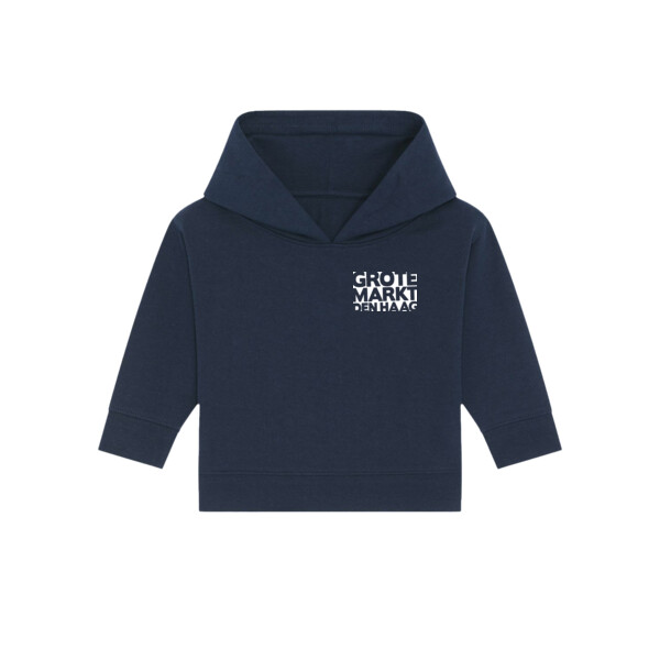 De Grote Markt Baby Hoodie Navy Thumbnail