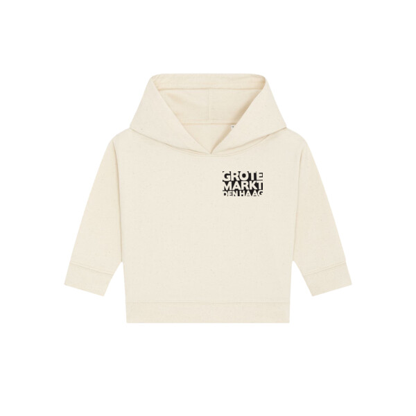 De Grote Markt Baby Hoodie Natural raw Thumbnail